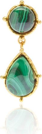 Sylvia Toledano 2 Pierres Dots Earrings in Malachite at Nordstrom
