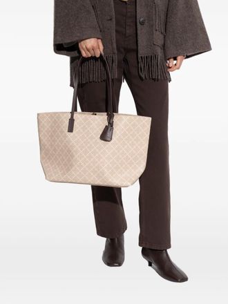 By Malene Birger Abigail shopper met print - Beige
