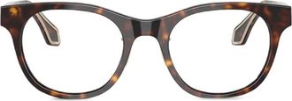 Giorgio Armani tortoiseshell glasses - Brown