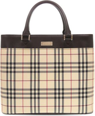 Burberry Pre-owned Burberry House Check Canvas Handbag Ladies 8C8SH9Y52FDEOT3Y