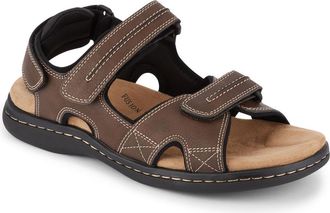 Dockers Mens Newpage Outdoor Sport Sandals for Men - Memory Foam Comfort and Adjustable Straps