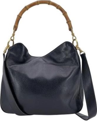 Gucci Pre-owned Handbags, female, Black, Size: ONE SIZE Pre-owned Vintage Handbag