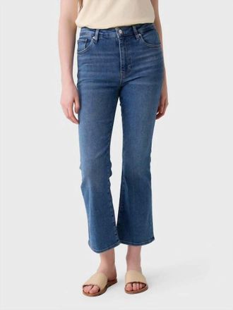 Frame Denim Reboot High Rise Crop Jeans In Crest