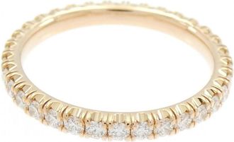 Cartier Pink Gold Band Ring (Pre-Owned)