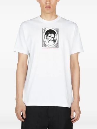 Nancy Ganz graphic-print crew-neck T-shirt - men - Cotton - M - White