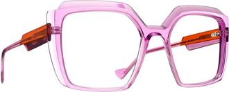 Caroline Abram Philomene Optisch Montuur - unisex - Brillen - Roze - 52 MM - Accessoires