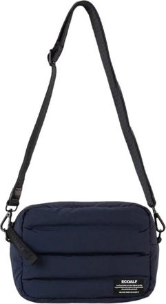 Ecoalf Compacte Marineblauwe Schoudertas Padalf - Dames - Schoudertassen - Blauw - ONE Size - Polyester - Tassen