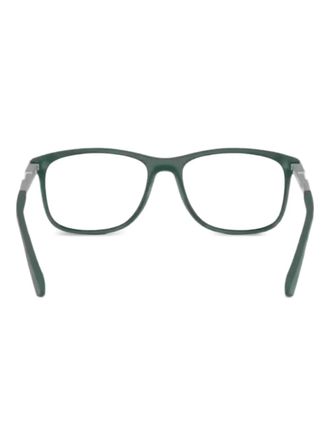 Emporio Armani square-frame glasses - men - Acetate - 53 - Green