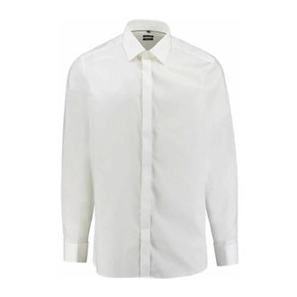 Olymp Olymp - Heren Business Overhemd- Lange Mouw - Heren - Overhemden - Wit - Maat: 4XL