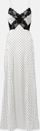 Self Portrait Embellished maxi dress