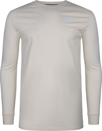 Siksilk T-Shirt SIKSILK Siksilk T-Shirt Essentials, Herren, Gr. XL, beige, Obermaterial: 95% Baumwolle CO. 5% Elasthan EL., Shirts T-Shirt