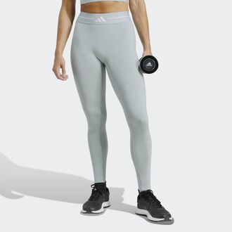 adidas Trainingstights ADIDAS PERFORMANCE HYG 1/1 L, Damen, Gr. XXL, N-Gr, wonder sage, Obermaterial: 85% Polyester, 15% Elasthan, Hosen Trainingstights