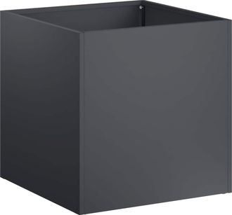 vidaXL Macetero De Jard&iacute;n Gris Antracita 20 X 20 X 20 Cm Vidaxl