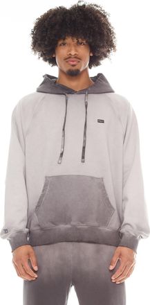 Cult of Individuality PULLOVER SWEATSHIRT IN VINTAGE CHARCOAL