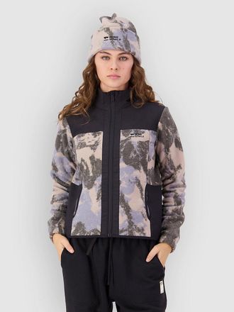 Mons Royale Pileup Wool Fleecejacke camouflage