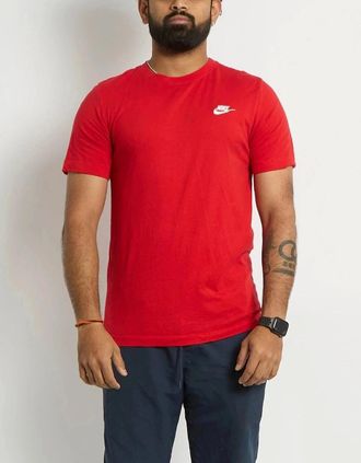 Nike Mens Nike Cre Mens T-Shirt Red - Size: 44