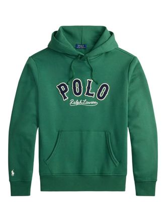 Polo Ralph Lauren Felpa con cappuccio e logo - Verde