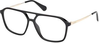 Max & Co. Optical Frame - Dames - Brillen - Zwart - 56 MM - Accessoires