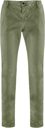 Bomboogie Slim Fit Chino Broek - Heren - Slim Fit Broeken - Groen - W38 - Katoen - Broeken