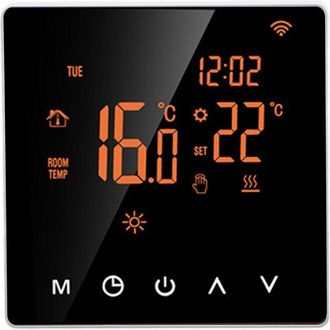 OEM Termostato Inteligente Wifi Lcd Me81h Para Caldera El&eacute;ctrica De Calefacci&oacute;n Por Suelo Radiante Tuya Ac230 Vorde