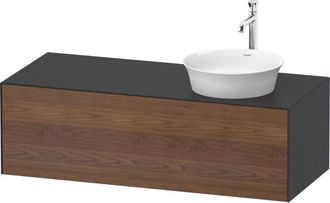 Duravit Tulip Blanco, Mueble De Pared, Ancho 1300 X Fondo 550mm, - Duravit