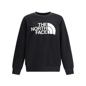 The North Face Fitness, Heren, Zwart, M, Katoen, Logo Katoenen Sweatshirt