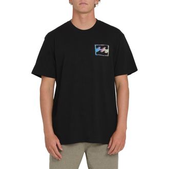 Billabong Crayon Wave Premium Graphic T-Shirt in Black at Nordstrom, Size X-Large