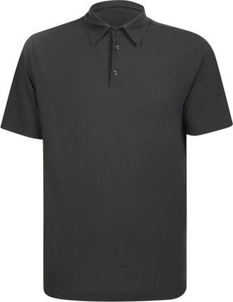 Zanone Ice Cotton Polo Shirt - Heren - Polos - Groen - 4XL - Katoen - Tops