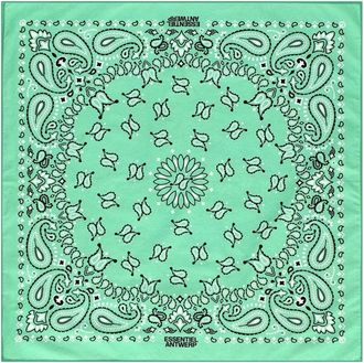 Essentiel Handana Acqua Green Foulard Scarf