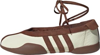 adidas (WMNS) adidas Tatkwondo Mei Shoes Cream White Preloved Brown Gold Metallic KK3239