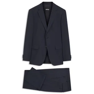 BOSS Two-piece slim-fit suit in virgin wool