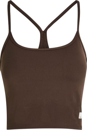 Vuori Clothing All The Feels Stretch-jersey Tank - Brown - S (UK8-10 / S)