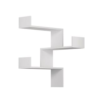Calicosy Calicosy - Estanter&iacute;a De Esquina De Pared Con 3 Estantes H90 Cm - Luska