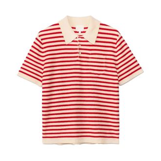 A.P.C. Polo Shirts, male, Red, Size: XL Cohnx H23476 Polo Shirt