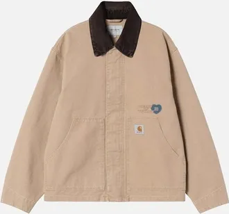 Carhartt Work in Progress Mens Carhartt WIP OG Arcan Graphic Jacket Dusty H Brown/Tobacco - Tan - Size: Regular/36
