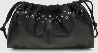Pierre Hardy Clutch Twin in pelle con occhielli metallici