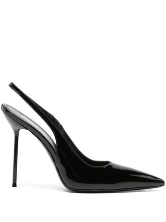 PARIS TEXAS Zapatos de tac&oacute;n con tira trasera en charol Lidia de Paris Texas