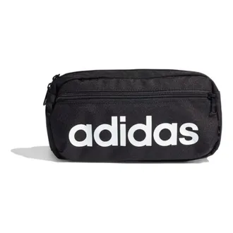adidas Essentials Logo Bum Bag Black White GN1937