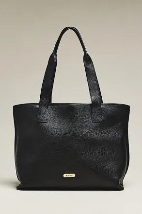 Barbour Alder Large Leather Tote Bag