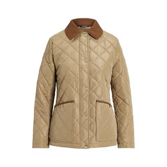 Ralph Lauren Gewatteerde donsjas met korte ruit