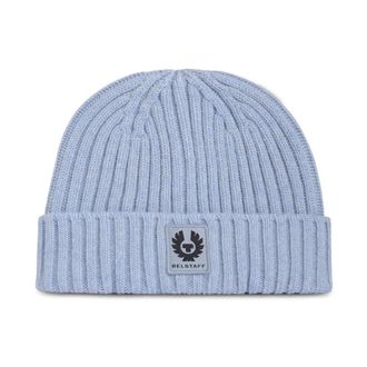Belstaff Watch Beanie Hat - male - Belstaff - Accessories - Blue - ONE SIZE - Accessories