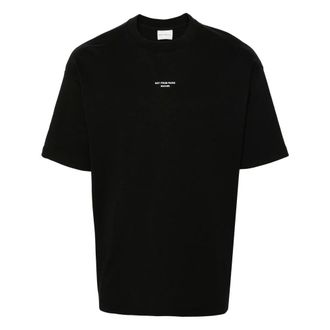 Dr&ocirc;le de Monsieur Heren, Tops, Zwart, Maat: XS Katoen