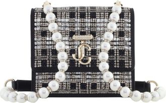 Jimmy Choo London Avenue XS Sequins Embellished Shoulder Bag