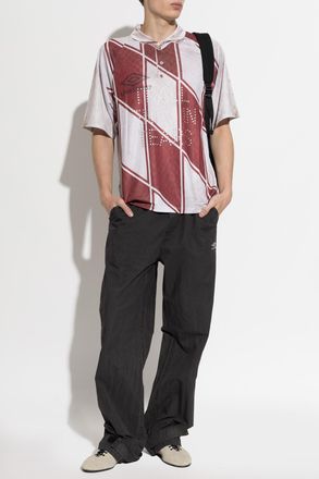Umbro Polo With Logo, Mens, Burgundy