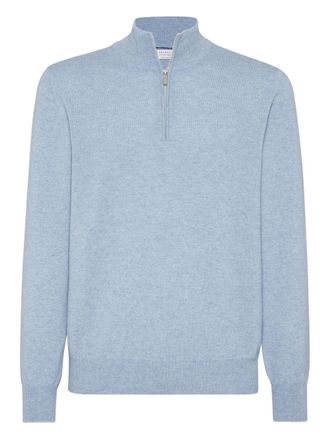 Brunello Cucinelli Cashmere High-Neck Sweater-Uomo