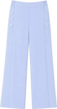 2-Biz Broek - Dames - Wijde Broeken - Blauw - S - Broeken