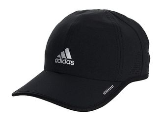 adidas Superlite 2 Relaxed Adjustable Performance Cap Womens Caps Black/White 1, Spandex/Polyester