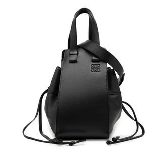 Loewe Pre-owned LOEWE Small Leather Drawstring Hammock Bag Ladies SJ97Q860HDZ5DNTG