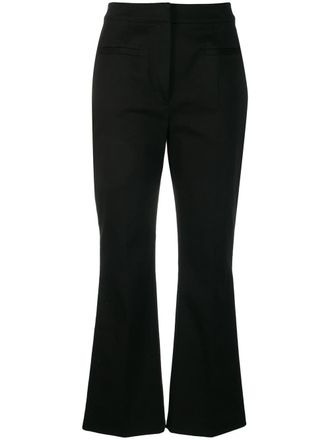 Alberta Ferretti flared tailored trousers - Black