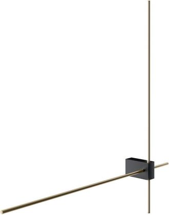 Maytoni Pars Lámpara de pared Twin led integrada Negro, Oro 3000K - Maytoni